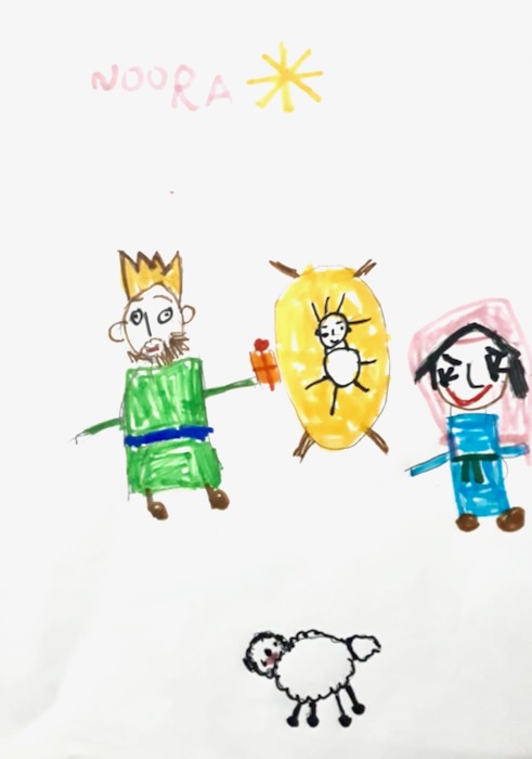 Dessin de Noora Hosseini en 2021