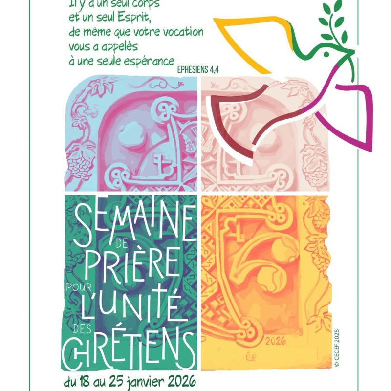 Semaine de prière pour l&rsquo;unité des&nbsp;chrétiens